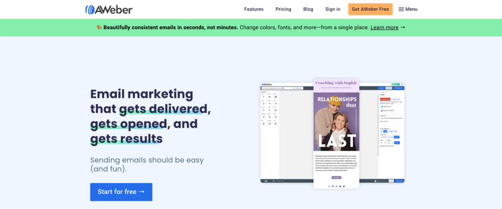 AWeber - Marketing Tools