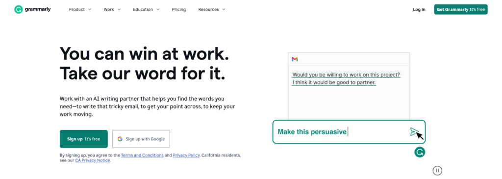 Grammarly - Marketing Tools