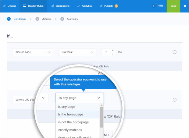 url display rule