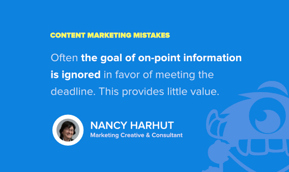 nancy harhut content marketing