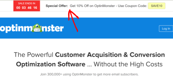 optinmonster cyber monday