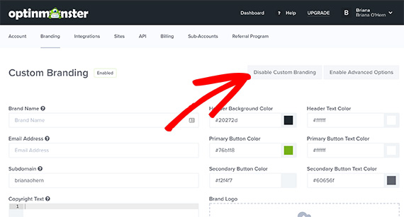 account-branding-disable
