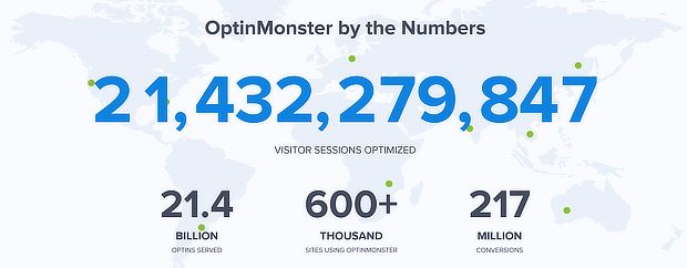 om numbers show social proof