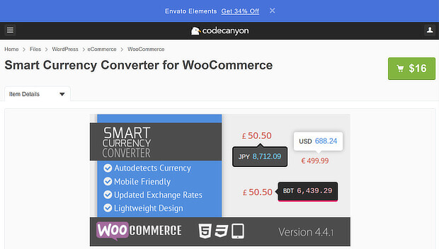 Smart Currency Converter for WooCommerce ecommerce personalization