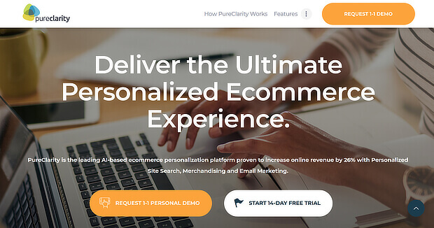 ecommerce personalization tools - PureClarity