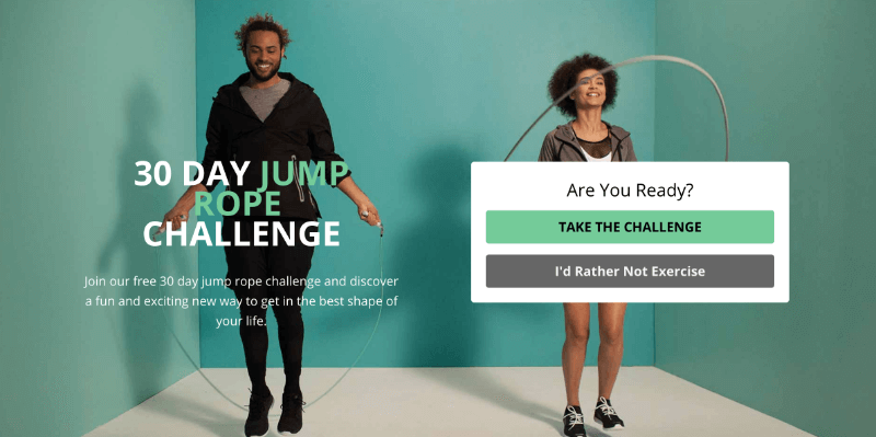 Crossrope drives challenge registrations with OptinMonster