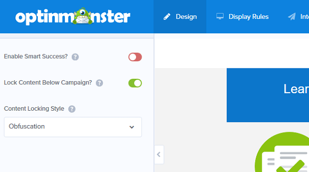 content lock capture email popup - optinmonster