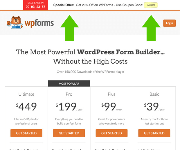 Floating bar hacks - OptinMonster Timer on WPForms