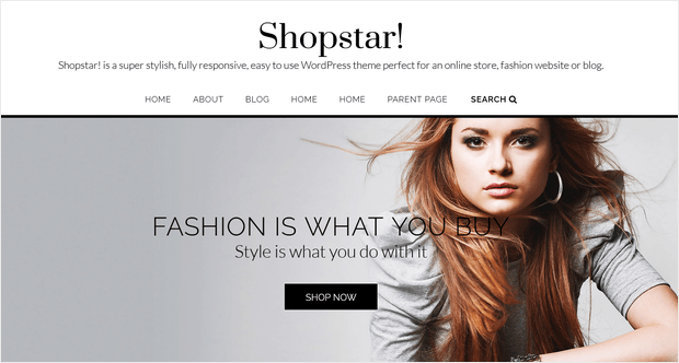 shopstar best wordpress theme