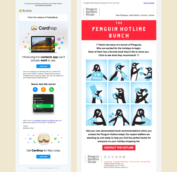 email template examples