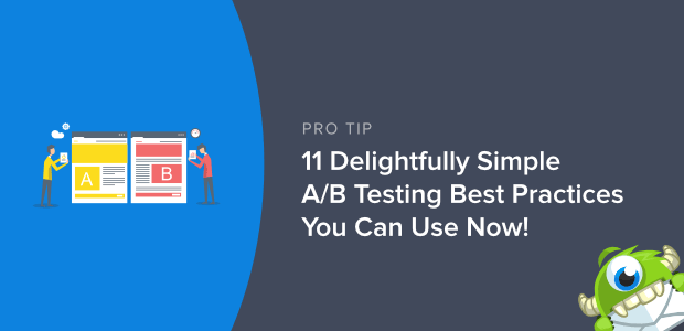 a/b testing best practices