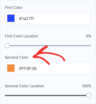 Choose your second color