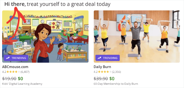 Groupon Sales Page Copy