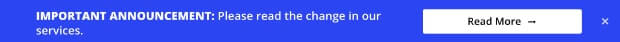 publish website notification bar