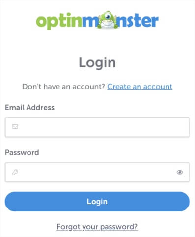 login popup OptinMonster