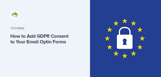 How to Add GDPR Consent in Email Optin Forms and Popups