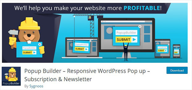 WordPress popup builder_