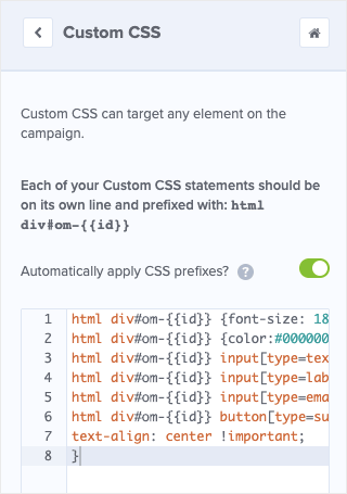 Custom CSS for Contact Form 7 Popup