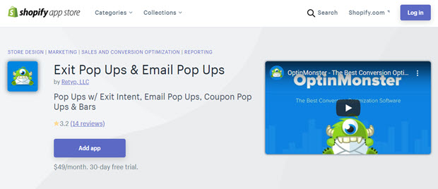 optinmonster shopify app