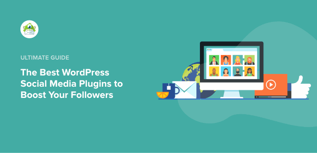 Best wordpress social media plugins featured image