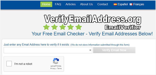 verifyemail address