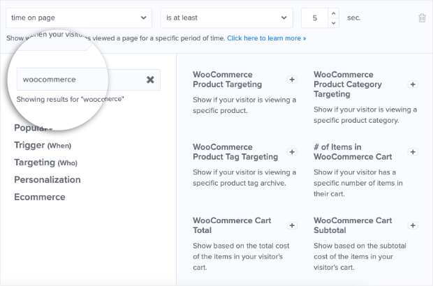 woocommerce targeting rules -min