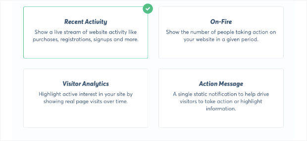 trustpulse campaign types