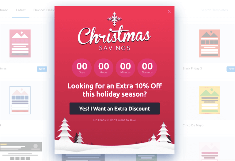 christmas holiday template