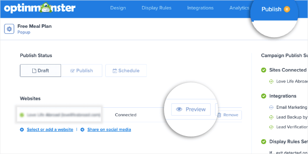 free meal plan preview