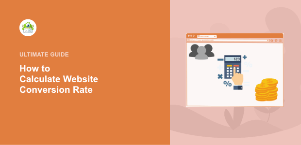how to calculate website conversion rate featured image